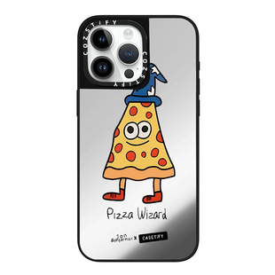 宋江同款Pizza适用cozstify手机壳苹果iPhone16promax手机壳15pro14磁吸13镜面12保护壳香港潮牌手机保护套
