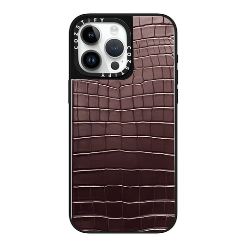 酒色鳄鱼纹适用cozstify手机壳苹果iPhone16promax手机壳15pro14磁吸13镜面12保护壳香港潮牌手机保护套
