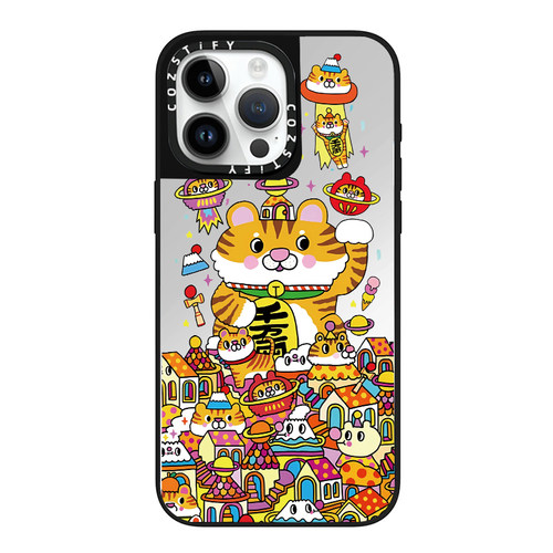 招财老虎适用cozstify手机壳苹果iPhone16promax手机壳15pro14磁吸13镜面12保护壳香港潮牌手机保护套
