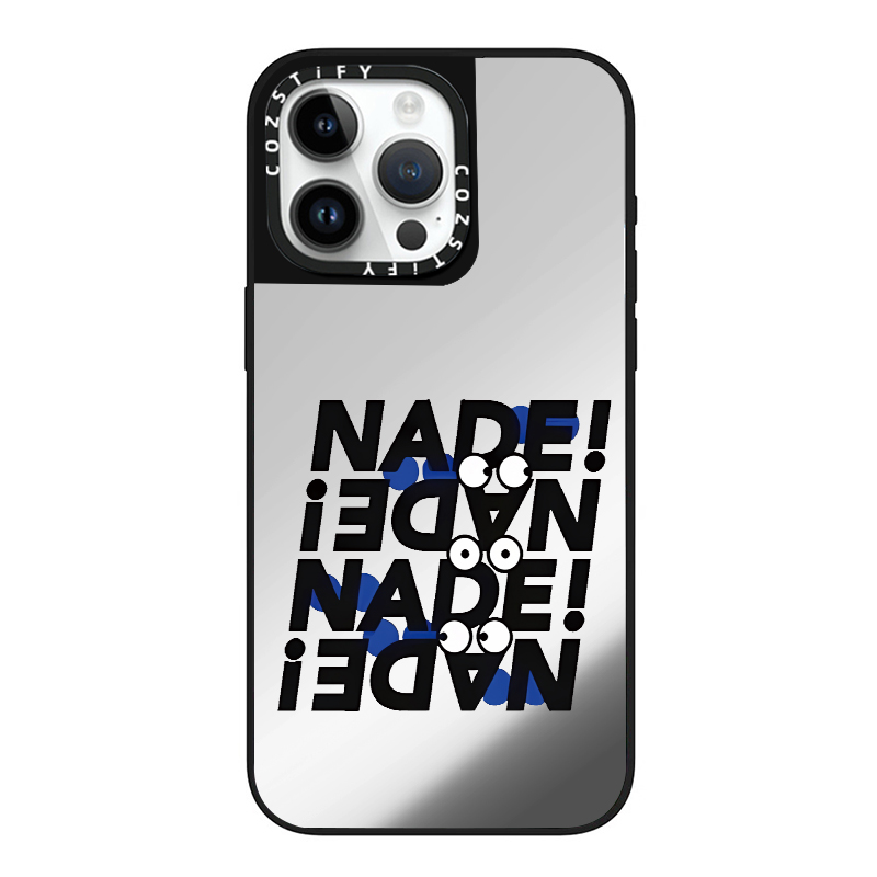 NADE字母适用cozstify手机壳苹果iPhone16promax手机壳15pro14磁吸13镜面12保护壳香港潮牌手机保护套