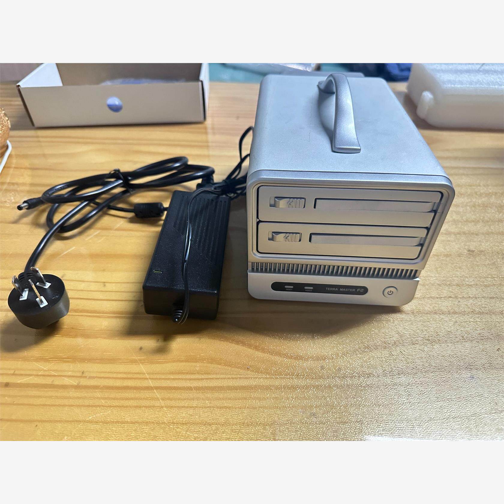 铁威马F2-300 双盘位磁盘阵列存储系统 USB3.0接口