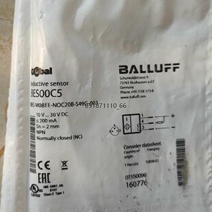 BES 巴鲁夫 接近开关 BES00C5 NOC M08EE