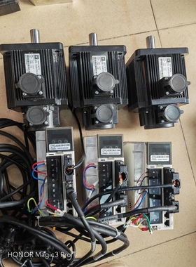 杰美康1.5KW伺服电机，驱动型号JASD2002-2500