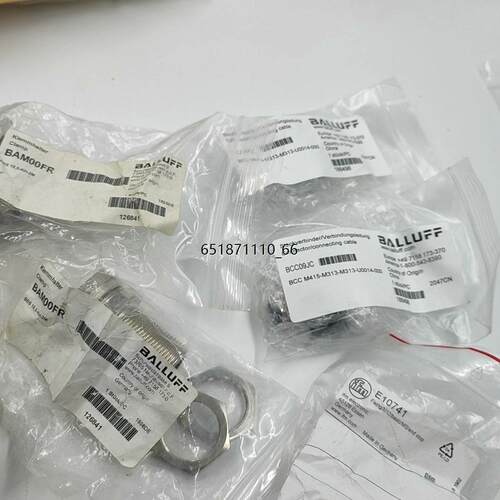 全新原装正品BAM00FR BCC09JC E10741巴鲁夫