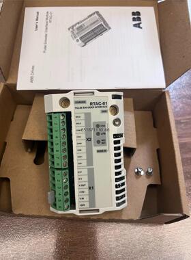 RTAC-01 正品ABB变频器编码器接口模块，绿色接线端子