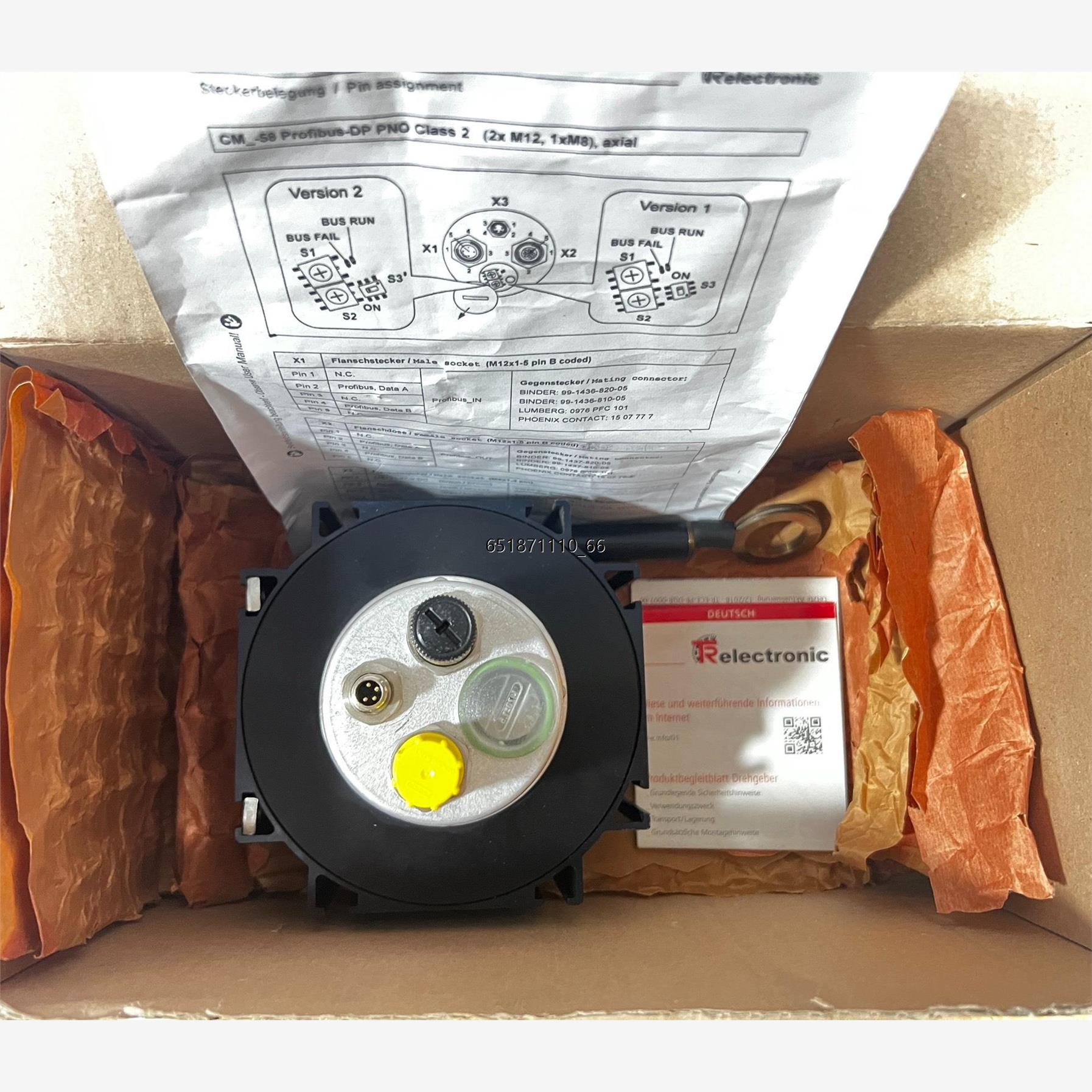 TR帝尔拉绳编码器 CMW58M-00002，全新