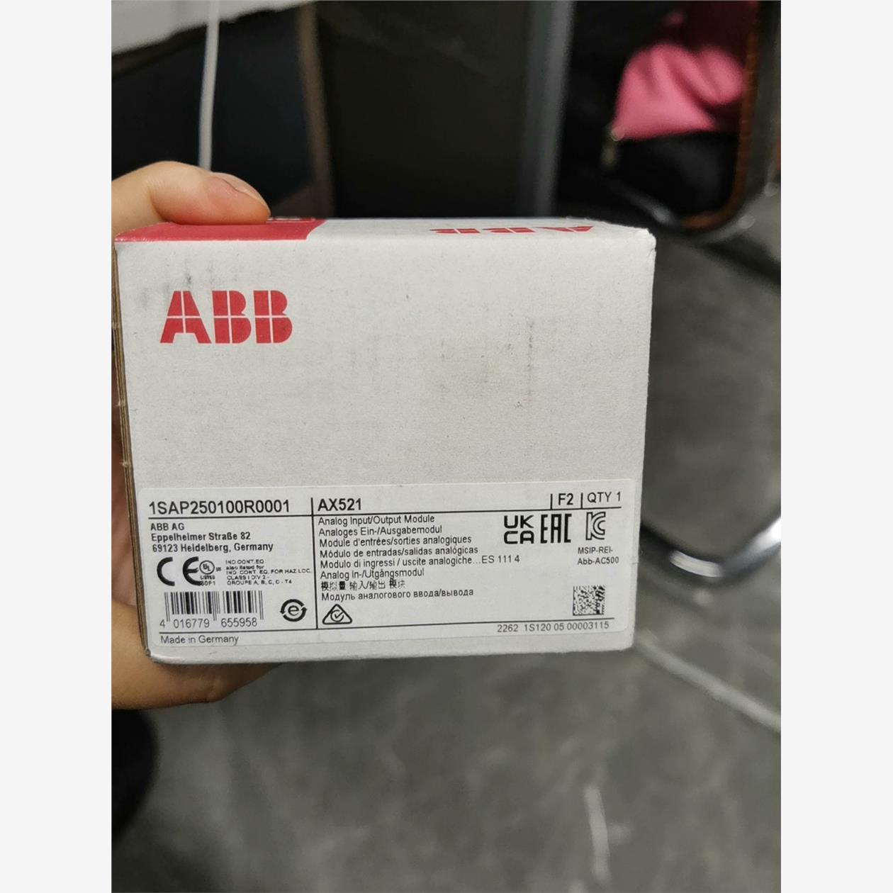 ABB原装AX521，1SAP0R