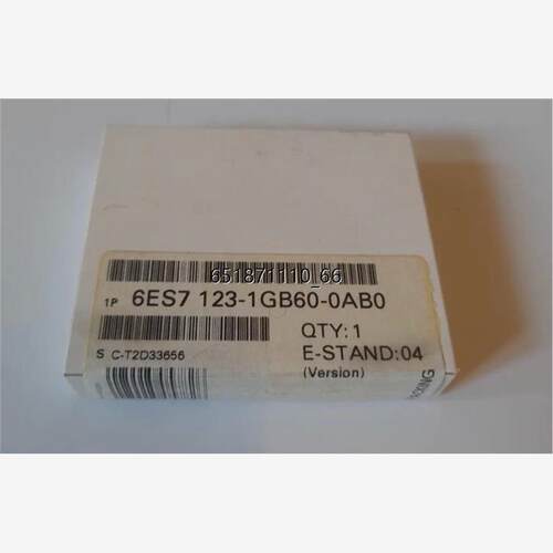 6ES7123-1GB60A全新原装
