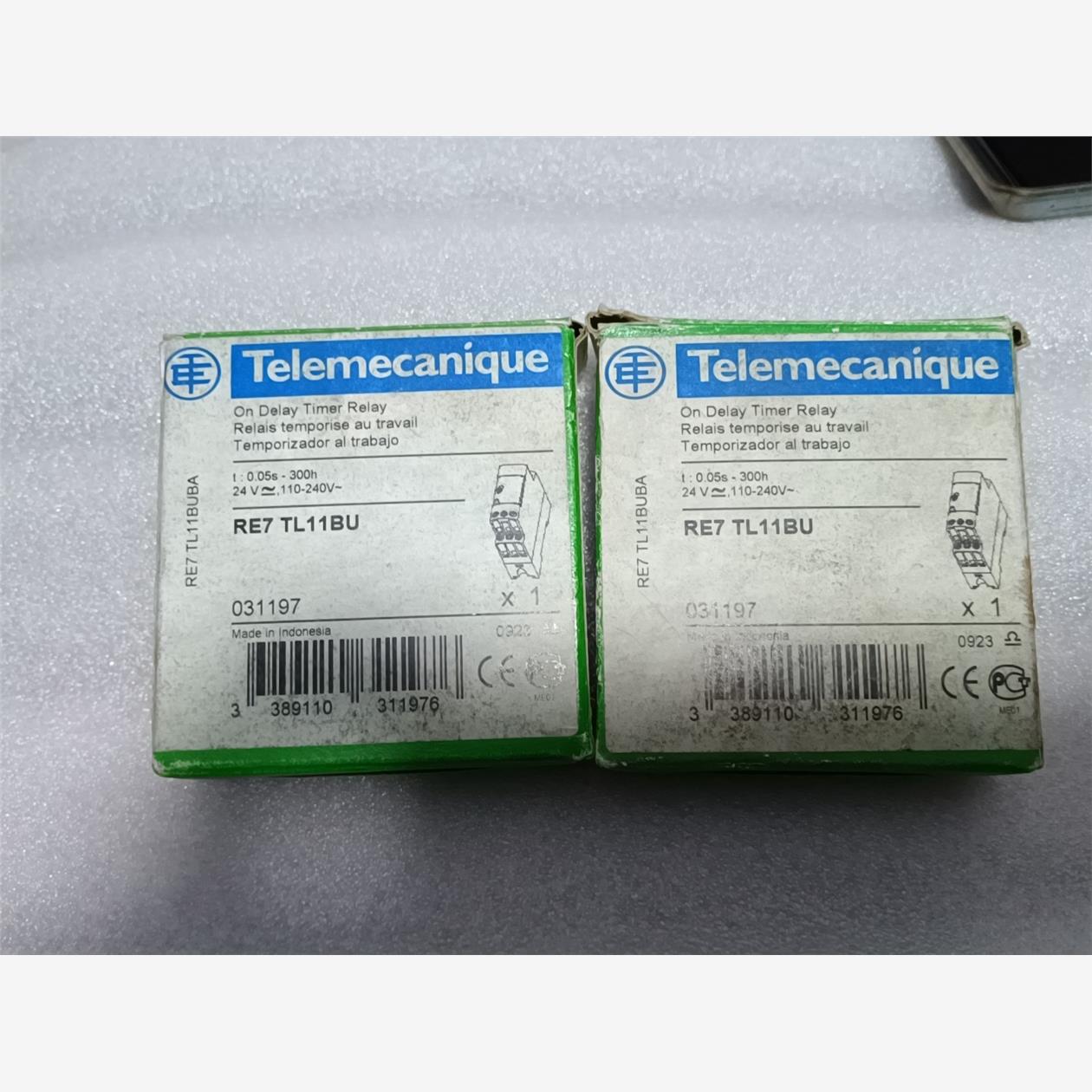 施耐德时间继电器 RE7TL11BU