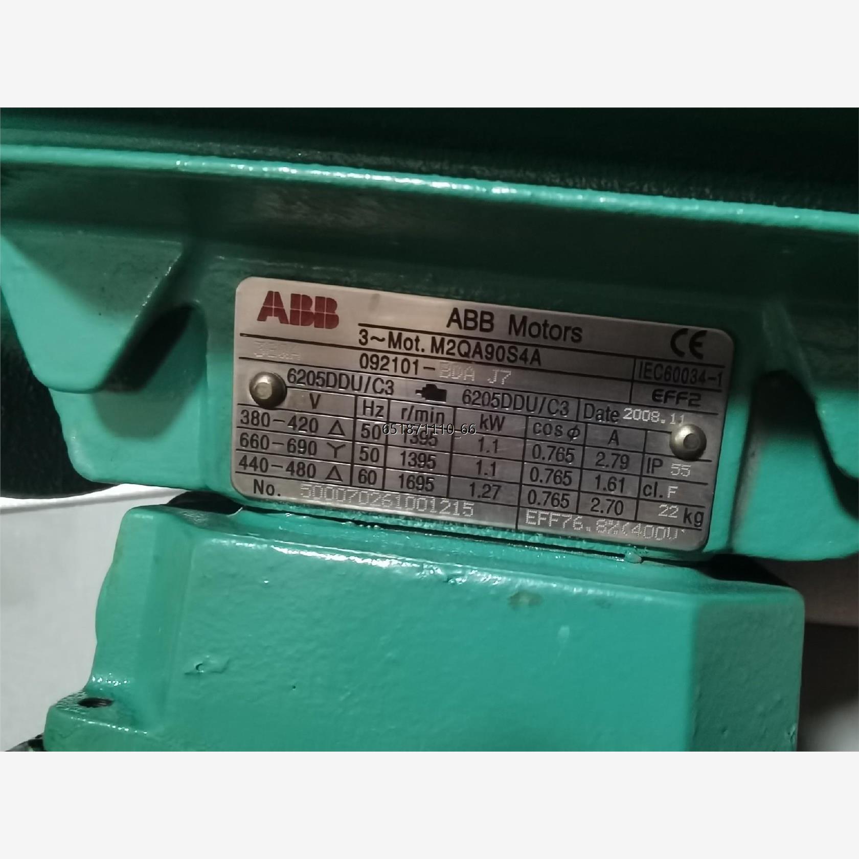 ABB油泵电机M2QA90S4A