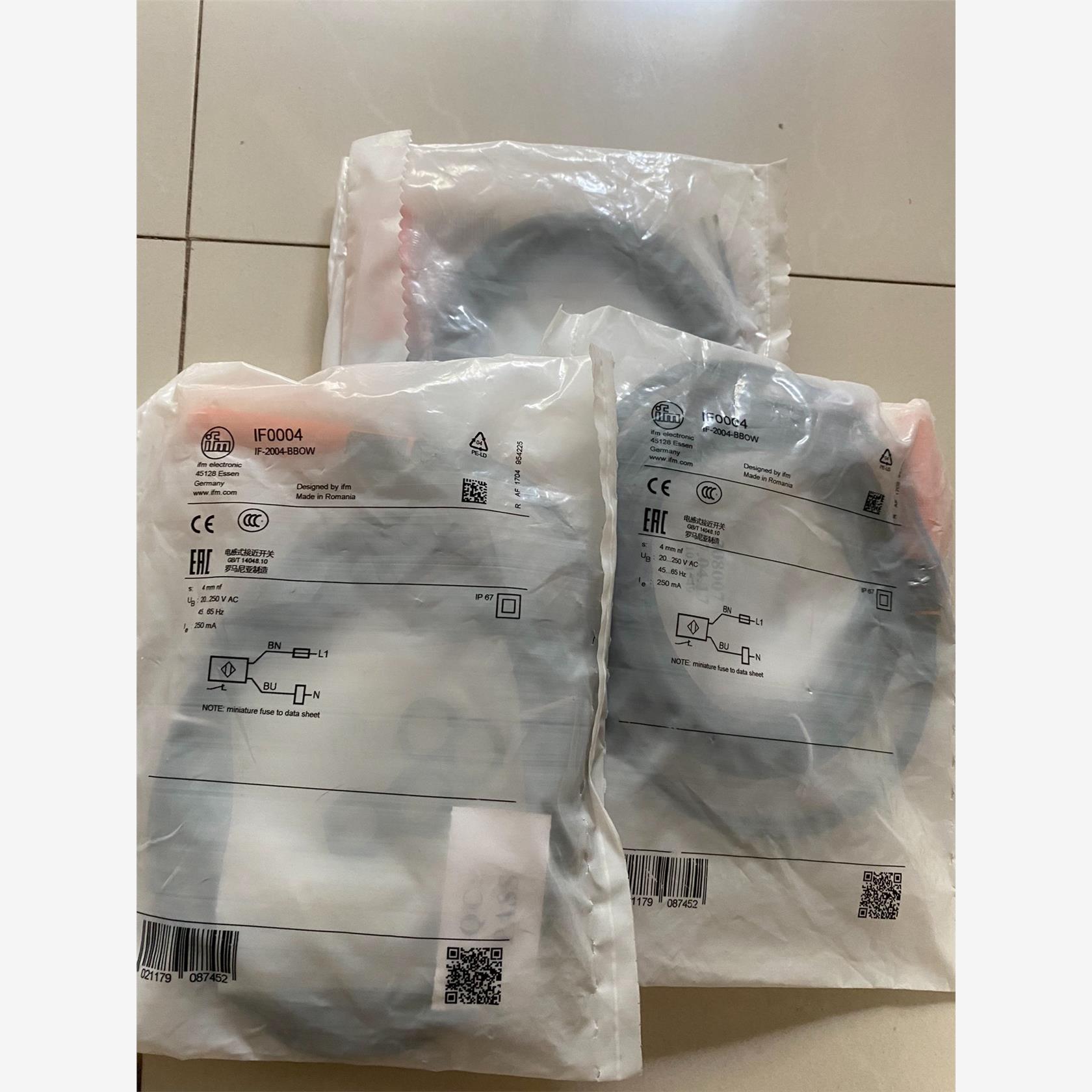 IFM易福门 接近开关 IF0004 全新原装 数量6个 单