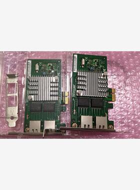 Winyao WY580T PCIe X1双口千兆网卡，全新
