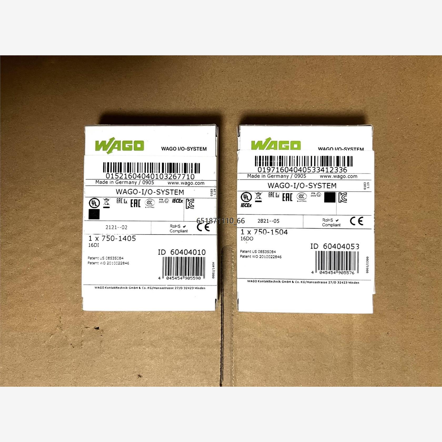 WAGO万可模块750-14，