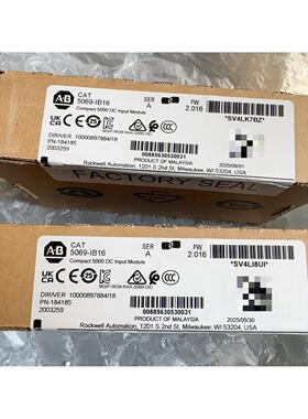 全新原装正品AB罗克韦尔5069-IB16直流输入模块，马来