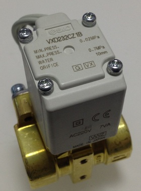 日本SMC原装正品水用两通阀VXD232CZ1B假一罚十、现