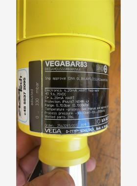 威格VEGA压力变送器VEGABAR83，工程剩余，原装正品