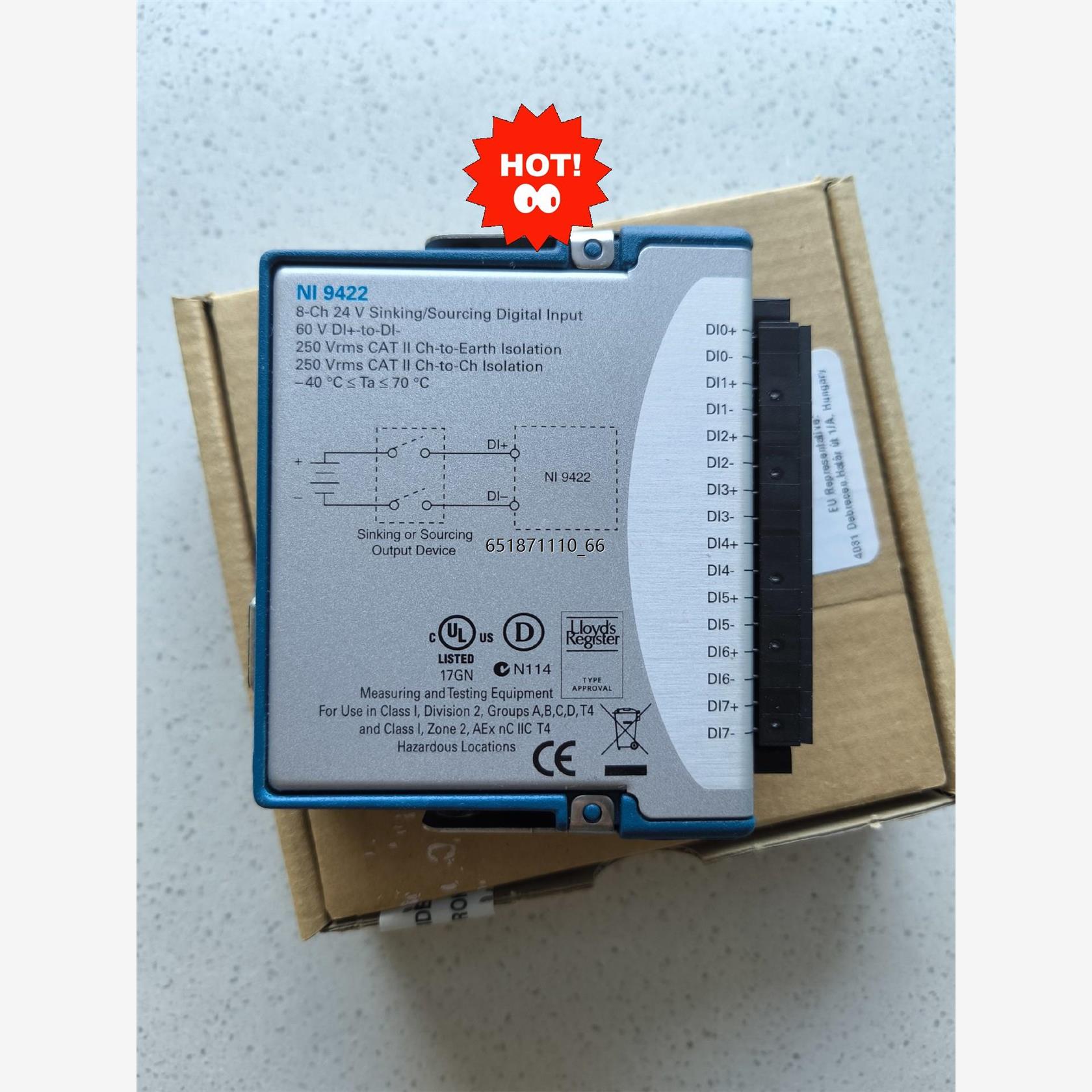 NI-9422数字模块几乎全新