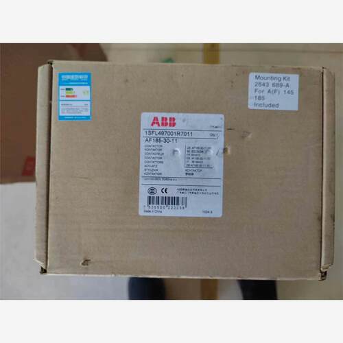 ABB接触器AF185-30，1SFL