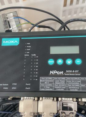 MOXA摩莎 NPort 5610-8-DT串口服务器
