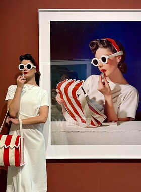 Horst P Horst 时尚摄影装饰画品牌服装女装店高级感轻奢餐厅挂画