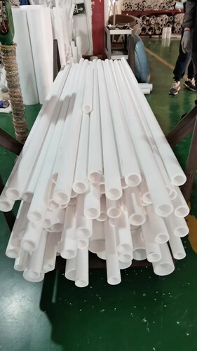 白色PTFE管耐酸碱耐腐蚀耐高温PTFE棒空心管规格多黑色碳纤维石墨