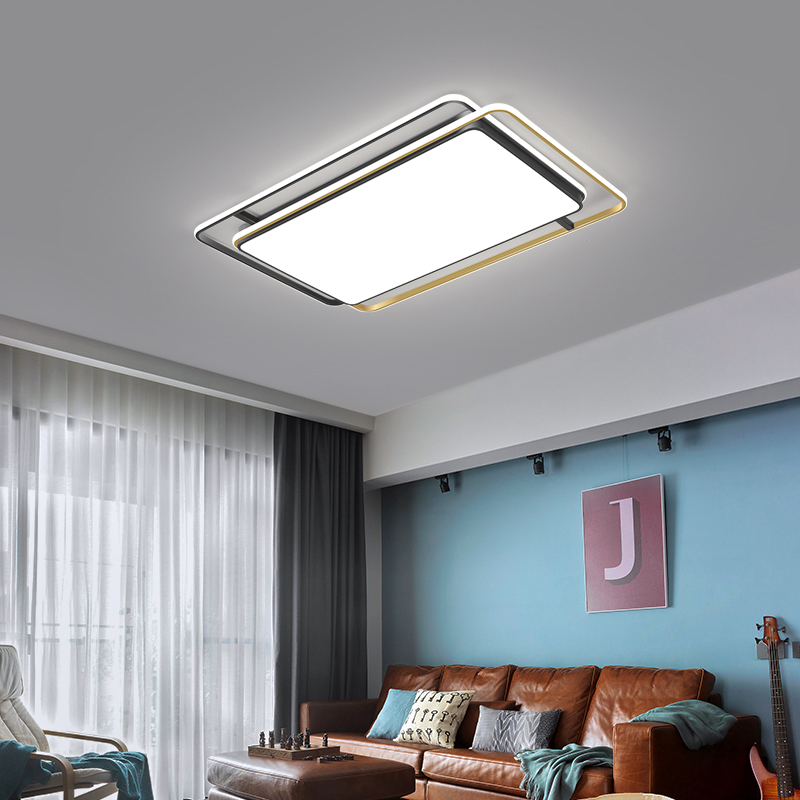 现代简约大气卧室吸顶灯