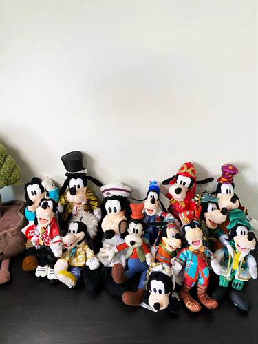 现货 中古 日本东迪 高飞 goofy 合集 挂件 钥匙扣 毛绒公仔 老裁