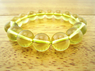 包邮 天然黄水晶巴西手链 特价 正品 手串情侣款