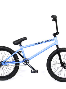 FEC BMX 小轮车 街式 自行车 整车 花鼓哒哒响 天蓝色