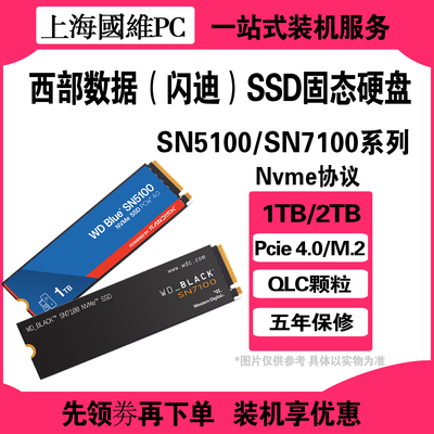 西部数据M.2NVMeSSD500G-2TB