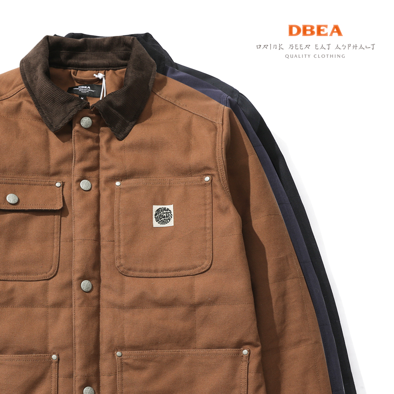 美式复古夹棉户外工装