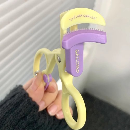 一夹开花睫毛冲天翘带齿卷翘