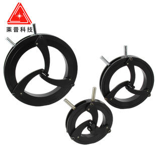 自定心透镜架 变直径光学透镜架 三支撑自定心夹具可变直径M6螺钉