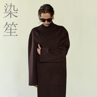 秋冬新款女士羊绒西服大衣呢子西装外套夹克冬季单面山羊绒面料女
