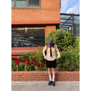 冬季 有触感 nosce 欧棉绒华夫格双色polo上衣轻柔保暖 temet