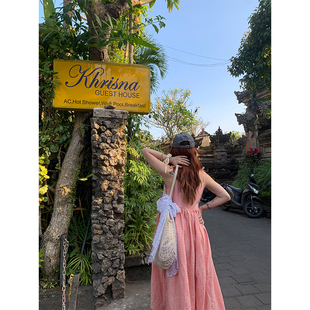 年末清仓!不退换! 夏日舒适松弛亚麻粉格三种款式连衣裙