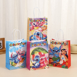 星际宝贝Lilo&Stitch史迪仔手提袋纸袋礼品袋生日派对用品幼儿园