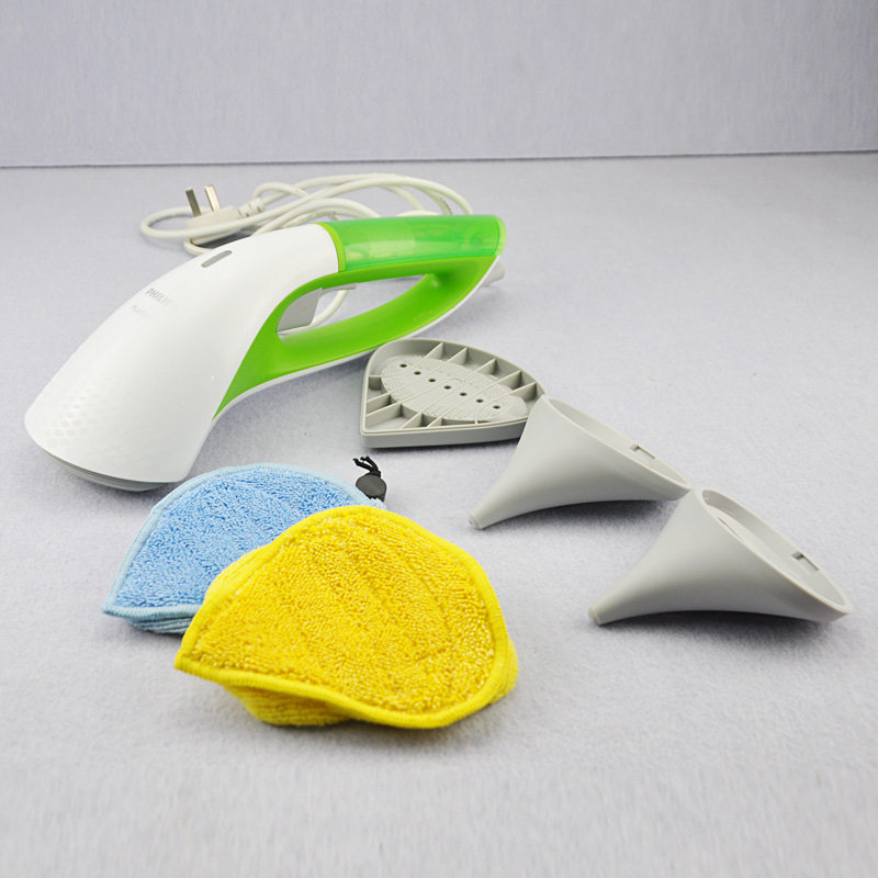 필립스 휴대용 스팀 청소기 주방 청소 기계 FC7008 고온 소독 오염 제거 및 기름 제거 청소 브러시