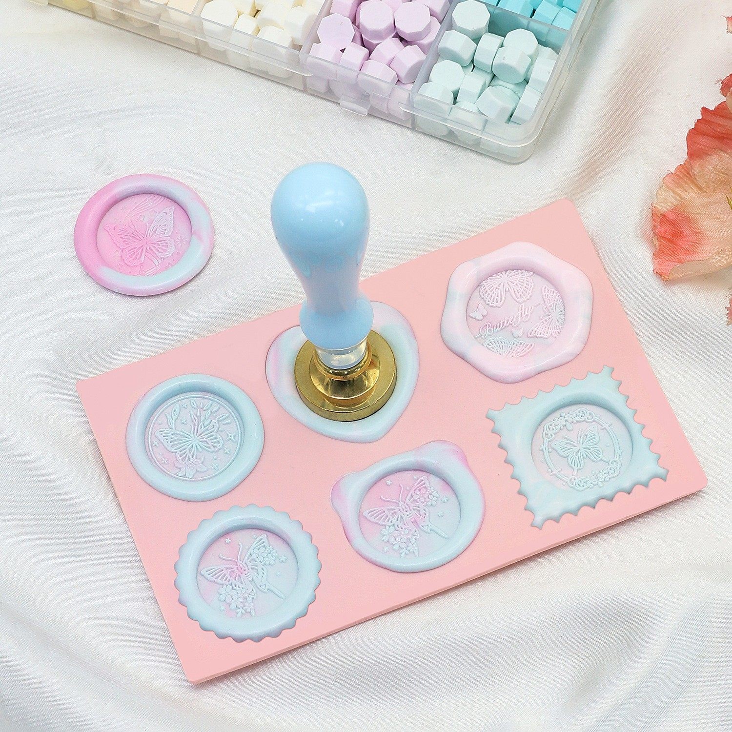 火漆硅胶印章花朵图案手工DIY装饰定型模具创意工具心形多种形状,文具电教/文化用品/商务用品,成品印章/学生用印/火漆,淘宝优惠券,粉丝福利购,淘宝优惠卷