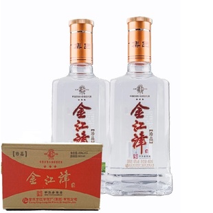 重庆江津白酒金江津珍品三星几江高粱酒粮食酒光瓶酒12瓶整箱包邮