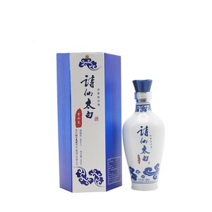 诗仙太白青云瓷白酒浓香型500ML整箱6瓶新花瓷46度重庆白酒礼盒