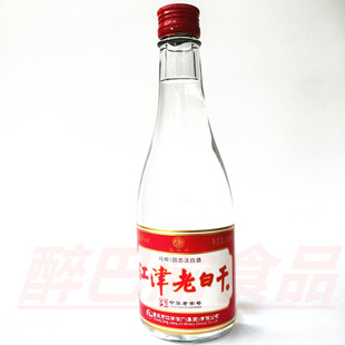 重庆江津老白干优级高粱酒50度450ml*6瓶高度固态法纯粮白酒泡酒