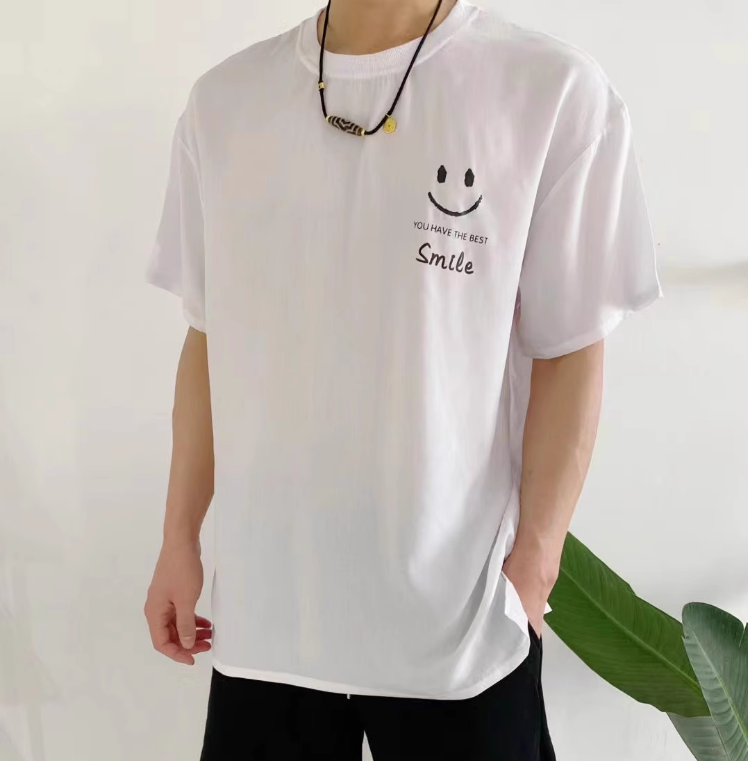 夏季薄款棉绸休闲男士家居服套装人造棉绵绸短袖短裤两件套可外穿