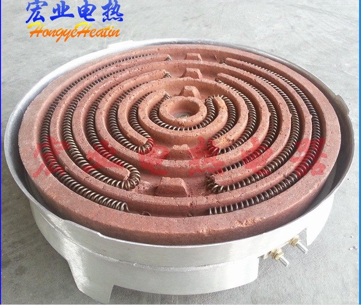 供应发热盘 电炉丝盘 耐高温电炉盘 方型电炉丝发热盘 圆形电炉盘