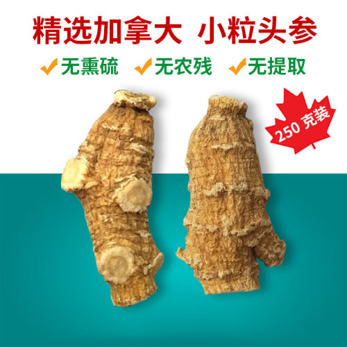 加拿大进口特级上市西洋参切片