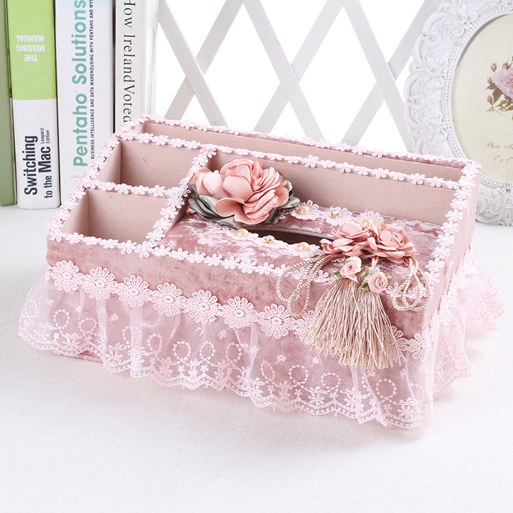 居家多功能桌面歐式遙控器收納盒