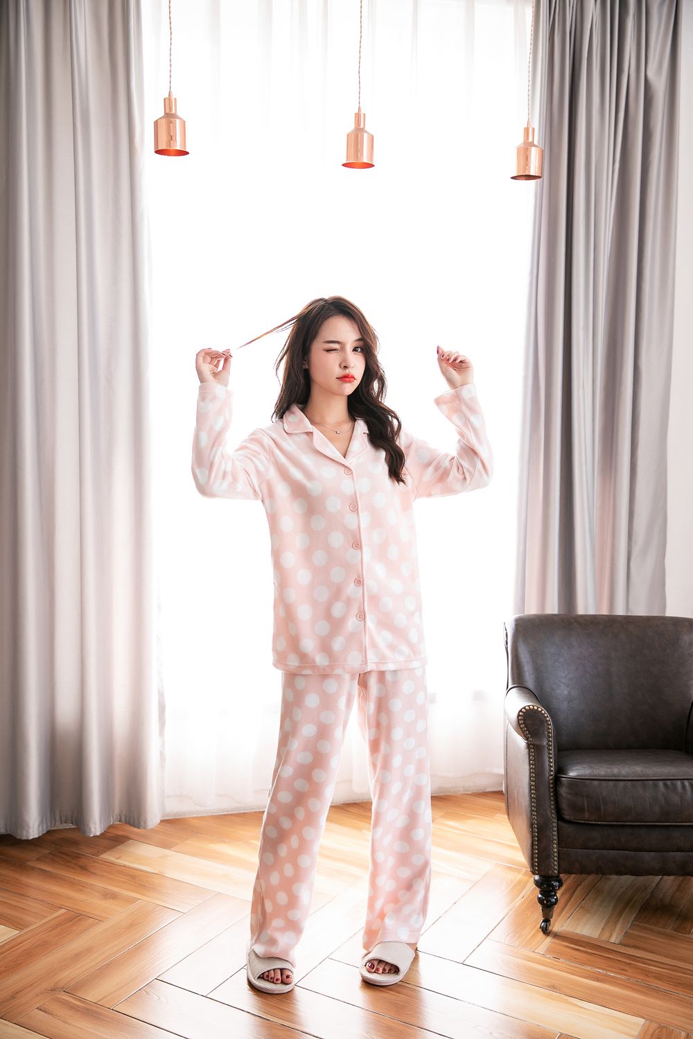 包邮冲销量秋冬保暖套装家居服