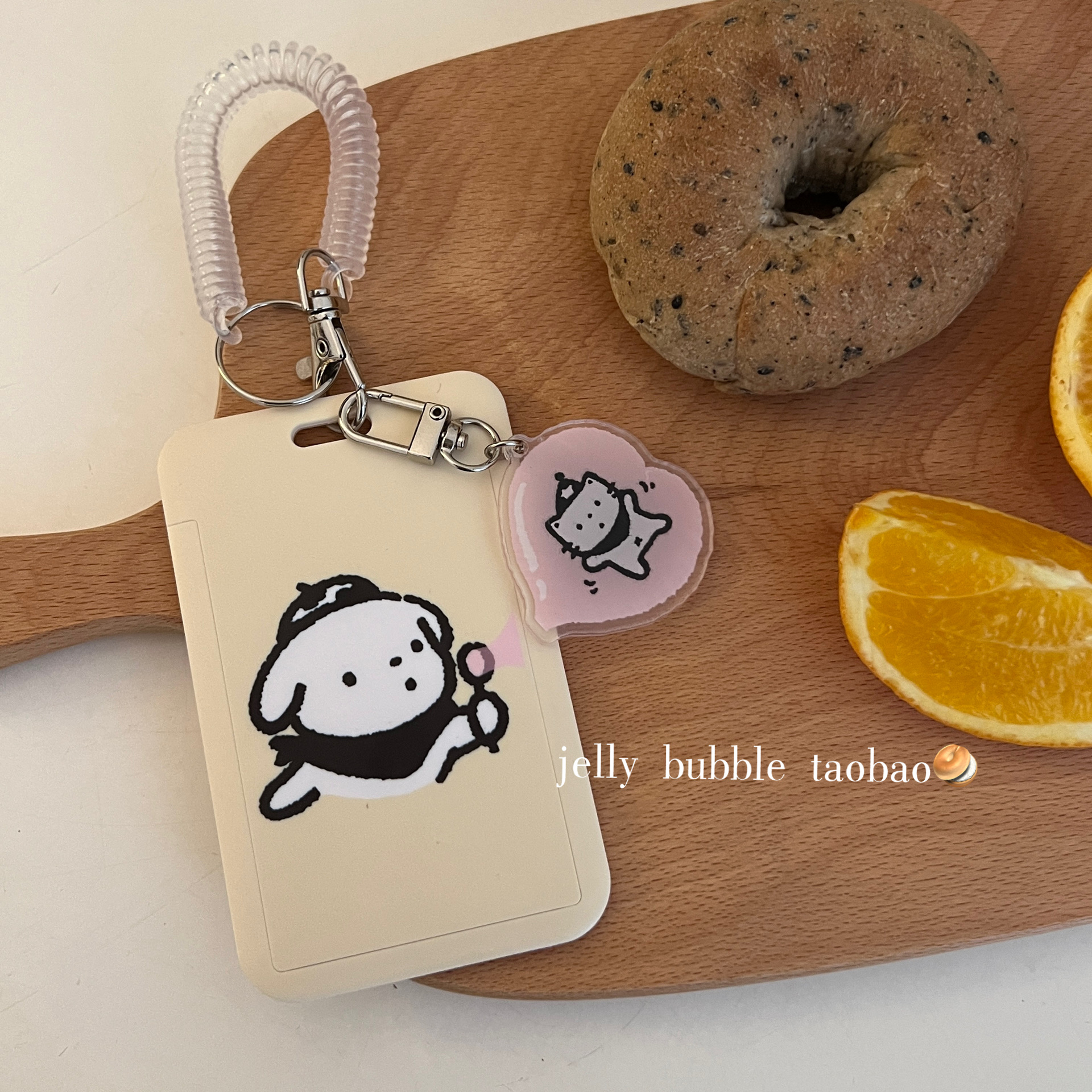 狗猫咪少女卡通日系公交车卡套