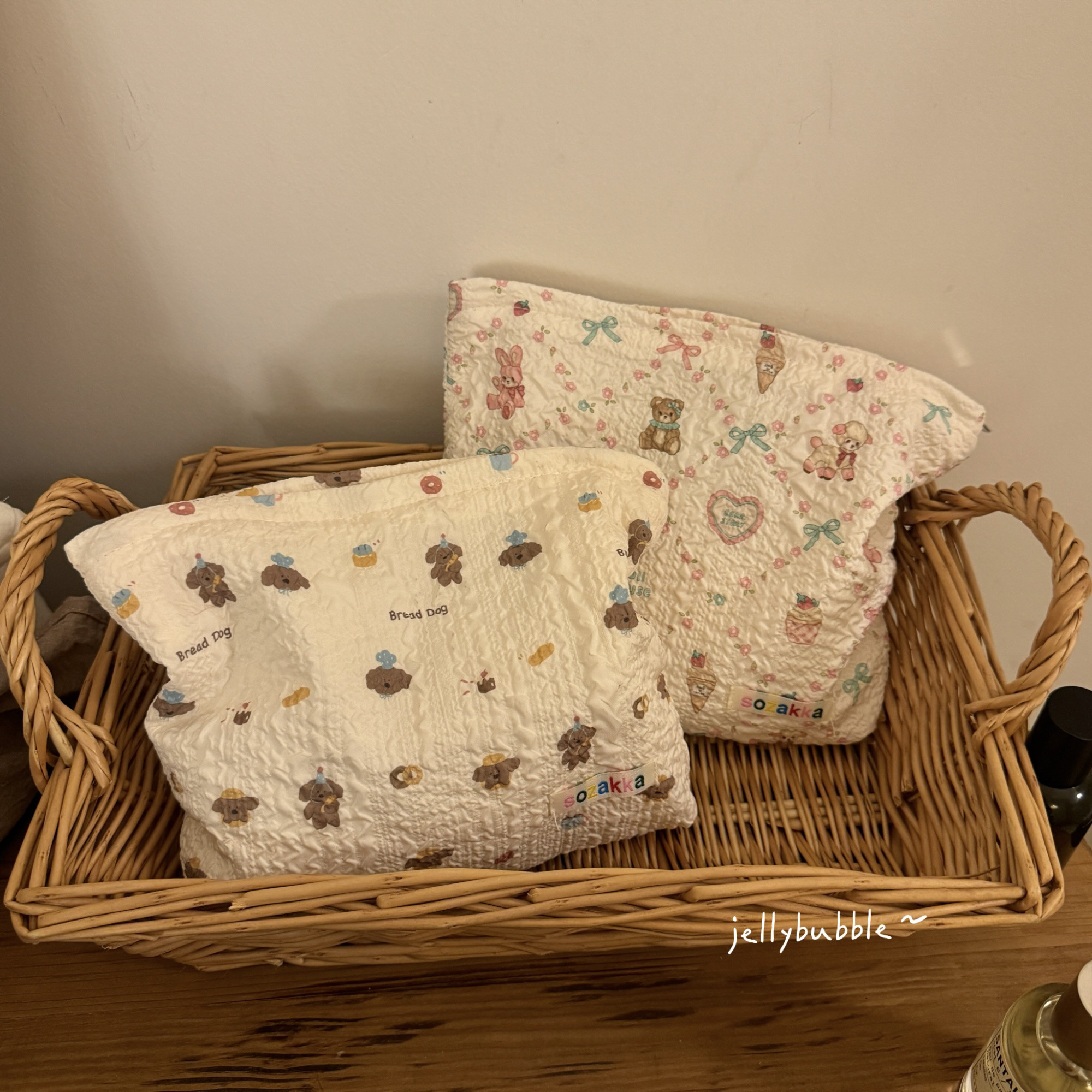 可爱薄荷曼波手拿化妆包女便携大容量旅行外出护肤品收纳袋洗漱包,箱包皮具/热销女包/男包,时尚帆布包,淘宝优惠券,粉丝福利购,淘宝优惠卷