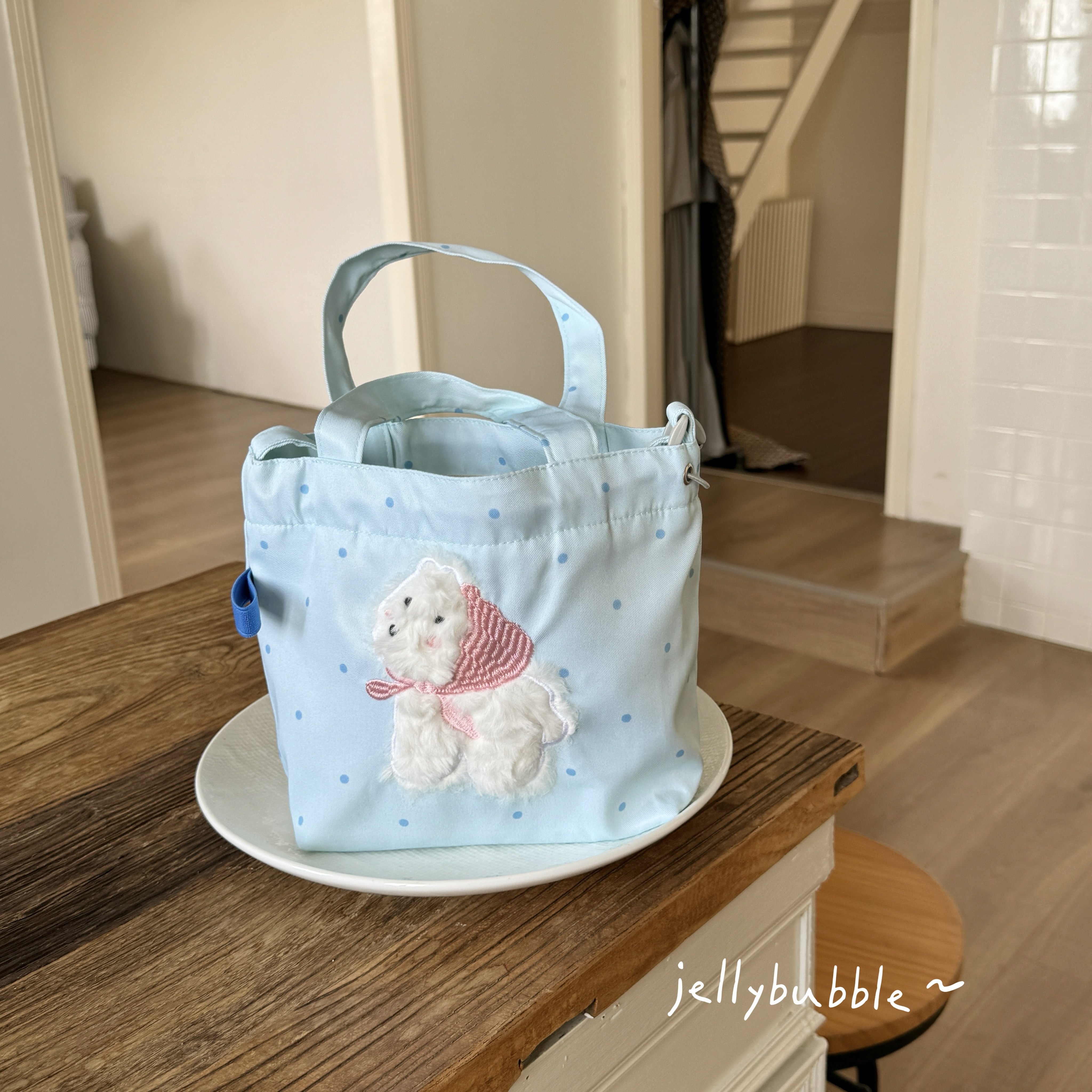 可爱西高地小狗狗包包大容量手提包学院单肩包斜挎包通勤手拿包,箱包皮具/热销女包/男包,时尚帆布包,淘宝优惠券,粉丝福利购,淘宝优惠卷